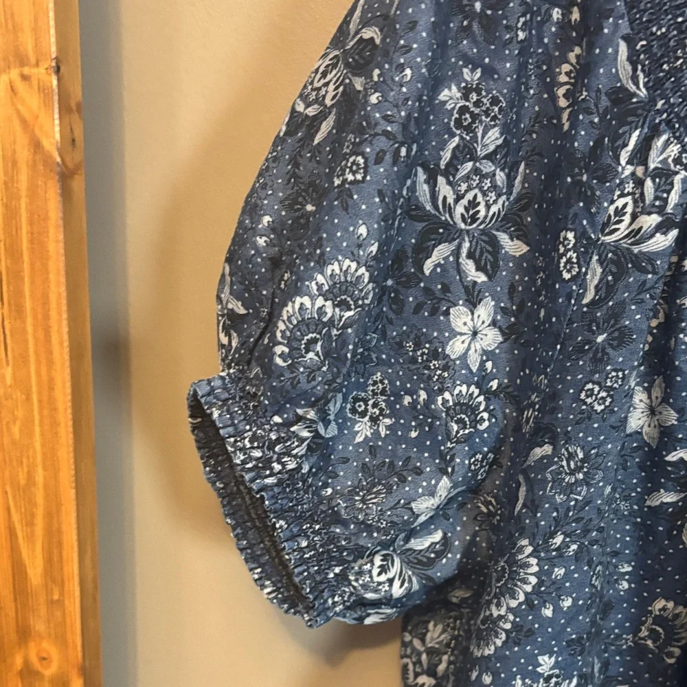 Torrid Navy Floral Dress - Picture 4 of 6